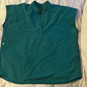 FIGS Rafaela Scrub Top Hunter Green